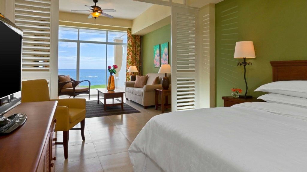 فندق Gran Evenia Bijao سانتا كلارا المظهر الخارجي الصورة A guest room at the Sheraton Resort